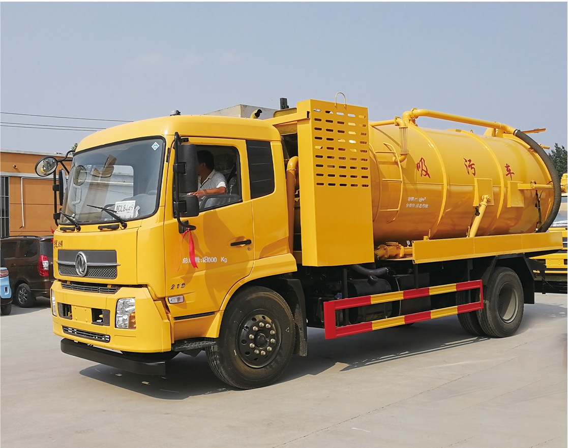 Dongfeng Tianjin Sewer Cleaning & Suction Truck